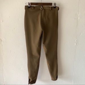 TuffRider Camel Brown Tan Beige Breeches Riding Pants Fitted Knee Pads Horse